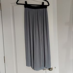 Zara baby blue culottes